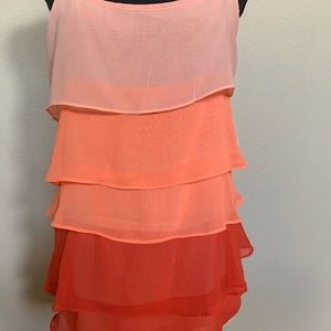 New York and Company Tiered shaper top